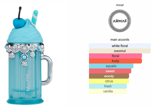 Decante Island Bliss - Armaf Eau de Parfum Feminino