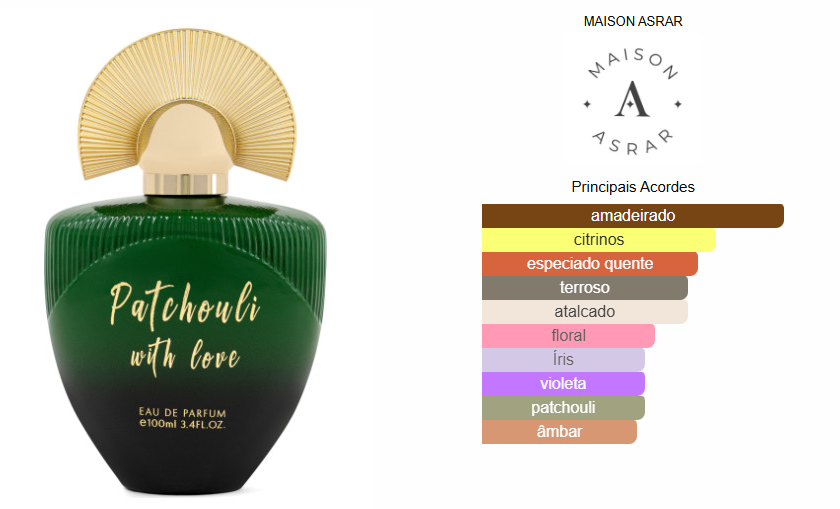 Maison Asrar Patchouli With Love Eau De Parfum 100ml