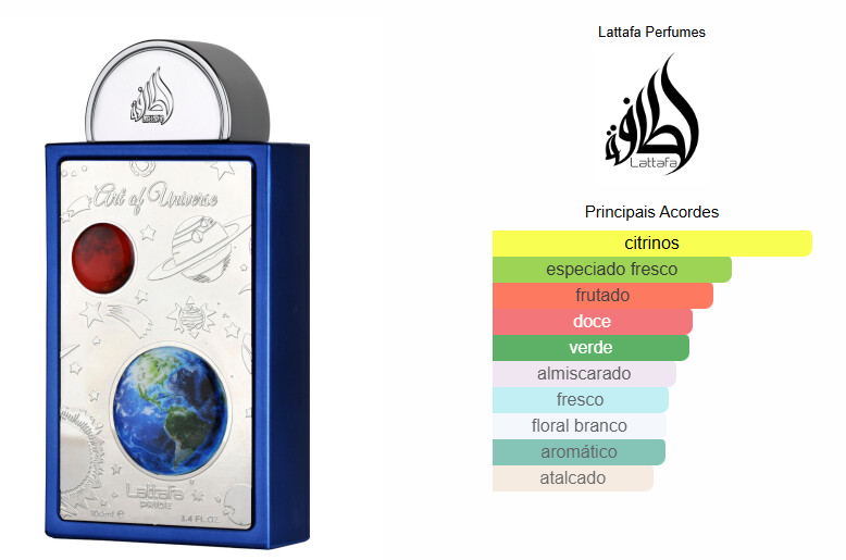 Decante de 5 ml Art Of Universe - Lattafa Pride Eau de Parfum Unissexo