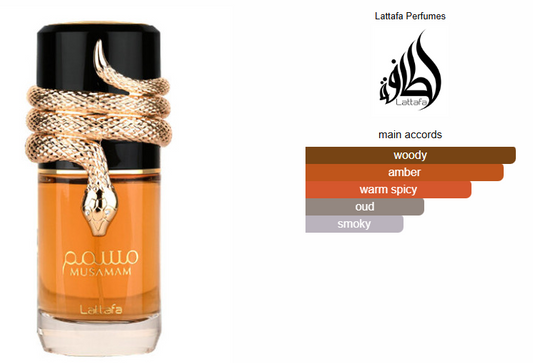 Decante de 5ml Musamam - Lattafa Eau de Parfum Unissexo