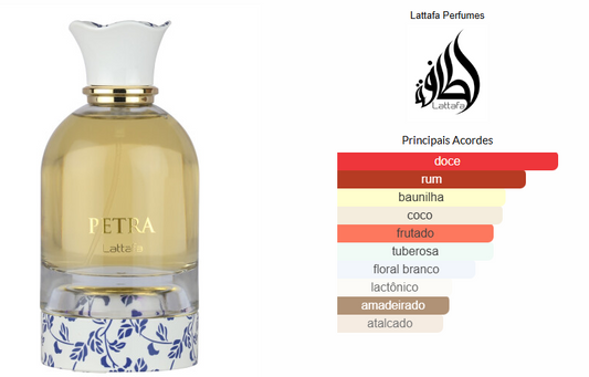 DECANTE Petra – Lattafa Eau de Parfum Feminino