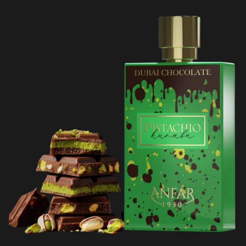 Dubai Chocolate Pistacho Kunafa Anfar Perfume Oriental Gourmand