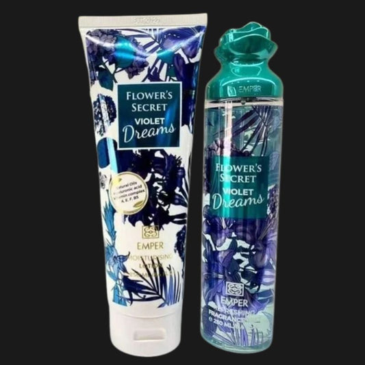 Flower'S Secret Violet Dreams – Emper – Mist 250ml and Lotion 250ml