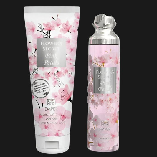 Flower'S Secret Pink Petals – Emper – Mist 250ml and Lotion 250ml