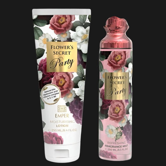 Flower'S Secret Party – Emper – Mist 250ml and Lotion 250ml