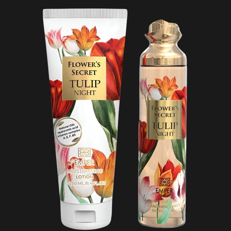 Flower'S Secret Tulip Night – Emper – Mist 250ml and Lotion 250ml