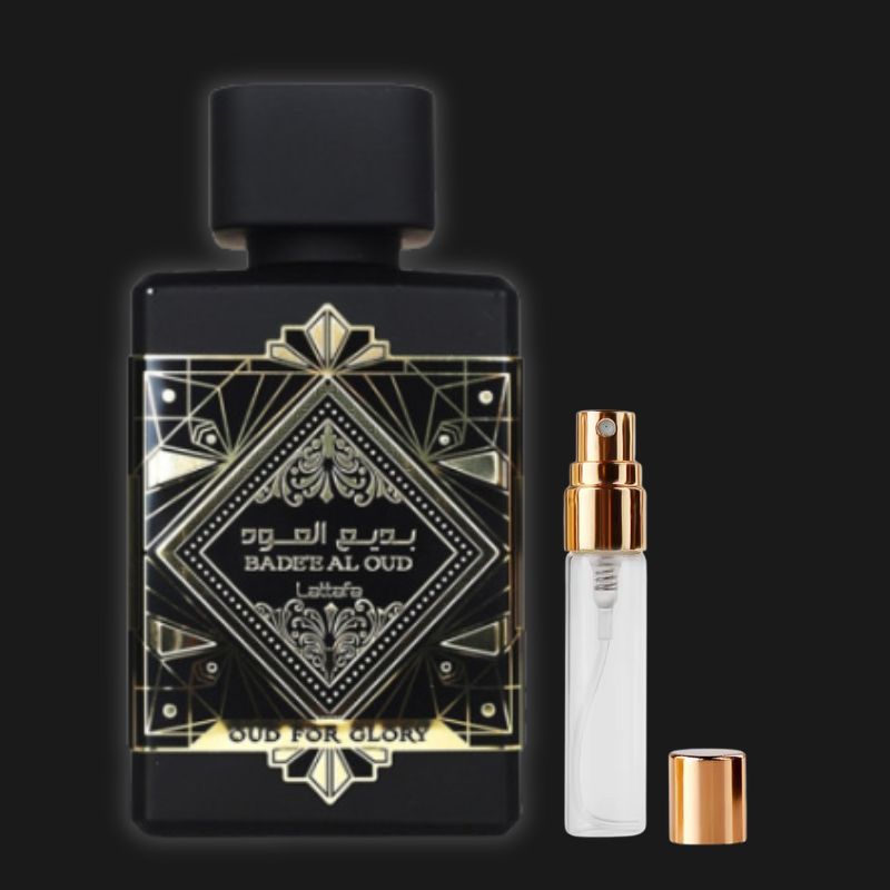 Decant Lattafa Badee Al Oud Oud For Glory Eau de Parfum Unissexo