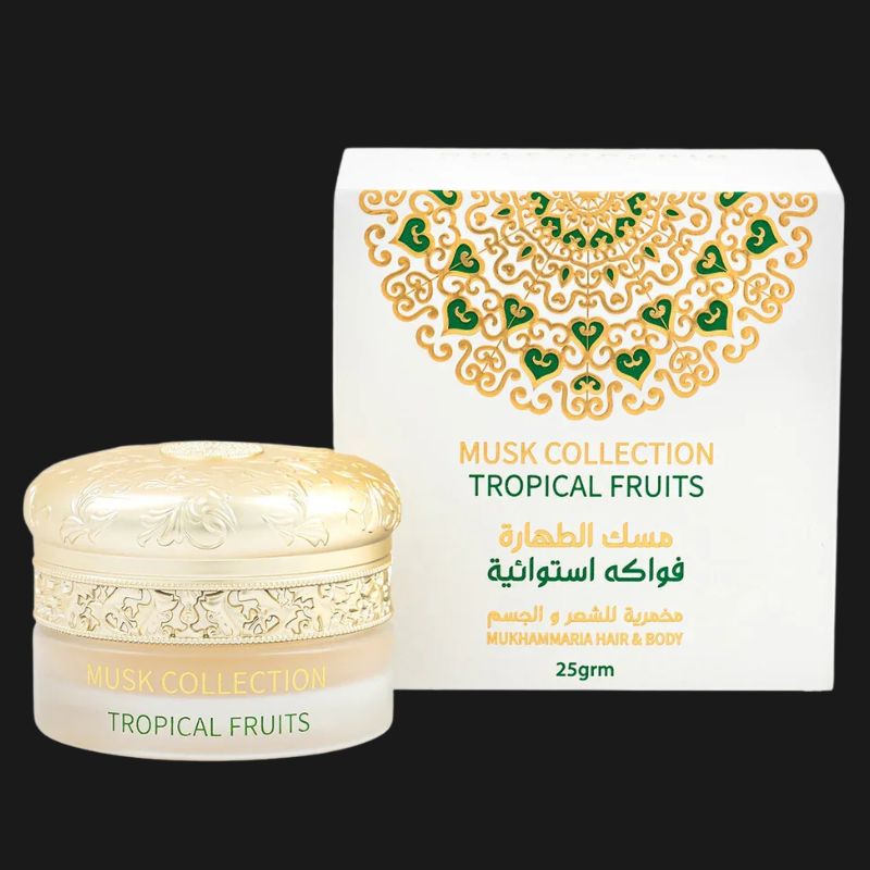 Musk Tahara Mukhammaria Tropical Fruits | Vaselina Perfumada 25g