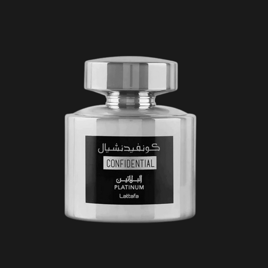 Confidential Platinum - Lattafa Eau de Parfum Masculino 100ml