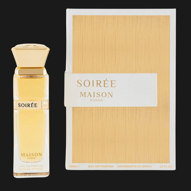 Soirée by Maison Asrar Eau de Parfum for Women 110ml – Oriental Sweet and Floral