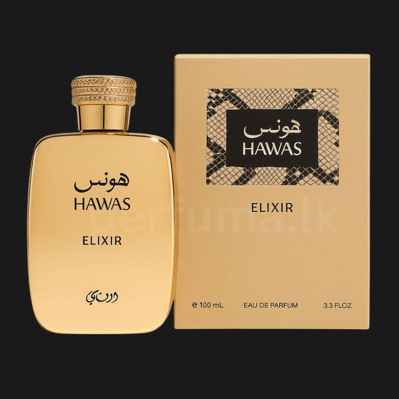 Unisex Perfume Rasasi Hawas Elixir 100ml Eau de Parfum Modern