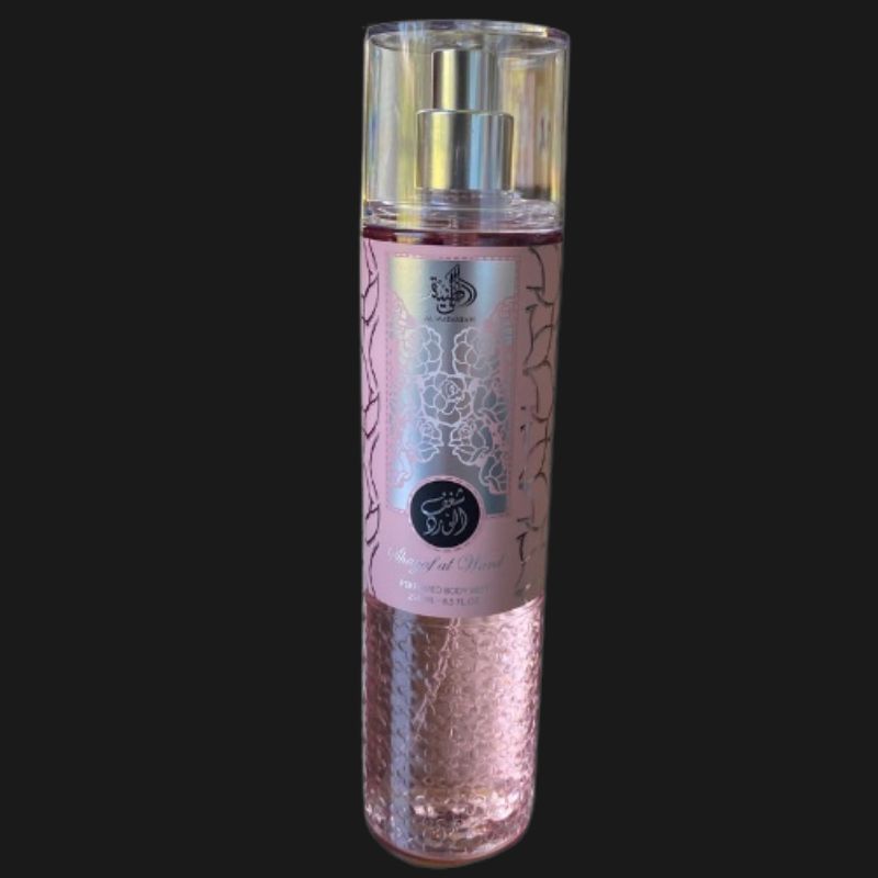 Body Mist Al Wataniah Shagaf Al Ward 250ml Floral Rosa Sofisticado