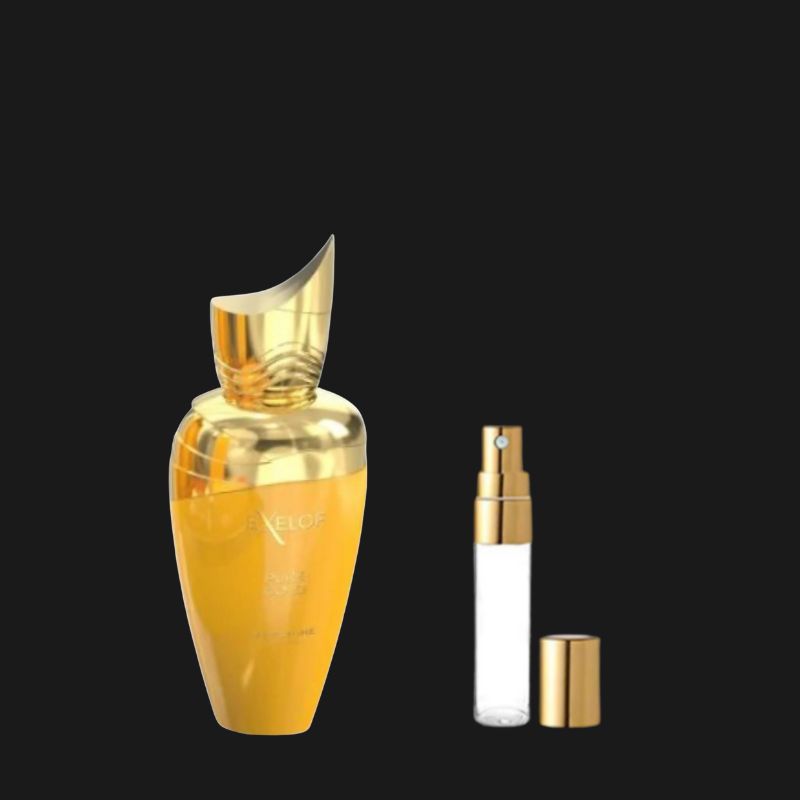 DECANTE Milestone Exelof Pure Gold Eau de Parfum Unissex Cítrico Ambarado