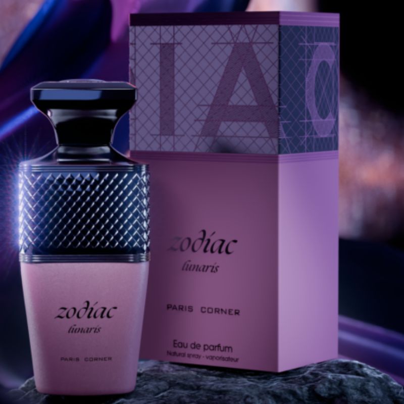 Paris Corner Zodiac Lunaris 100ml – Unissex, Oriental, Couro, Especiarias