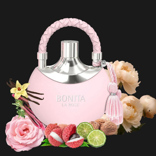 "Bonita La Rose Perfume 90ml Le Falcone Emper – Turkish Rose, Peony, and Feminine Musk"