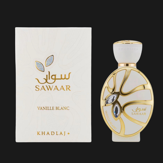 Sawaar Vanille Blanc Khadlaj Perfume Feminino