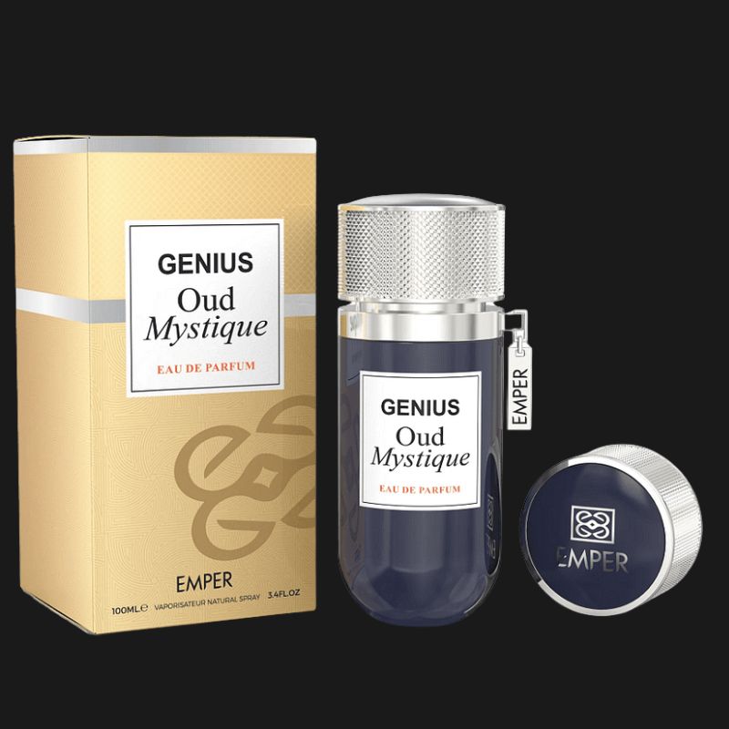 Genius Oud Mystique Perfume - Gold Scents Perfumaria - Unissex Exclusivo