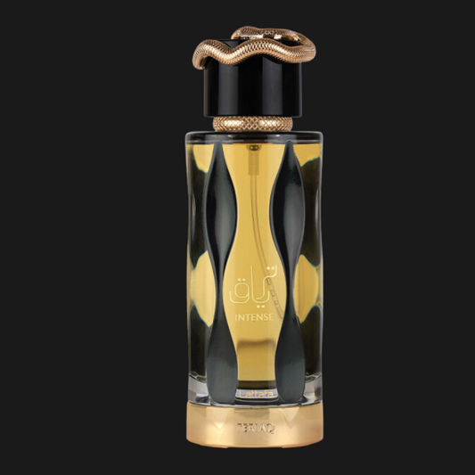 Perfume Teriaq Intense Lattafa 100ml Unissexo Oriental Especiado