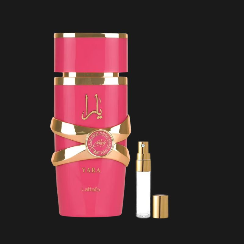 Lattafa Yara Candy Decant | Perfume Feminino Doce e Frutado 2ml