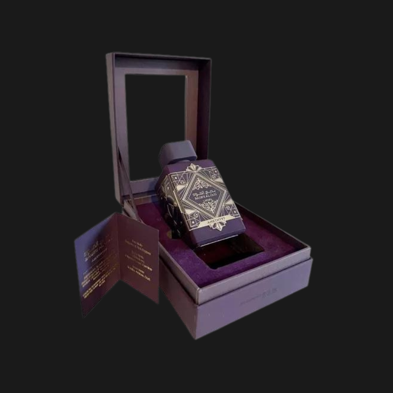 Lattafa Badee Al Oud Amethyst: Eau de Parfum Oriental Unissex | Fragrância Oud