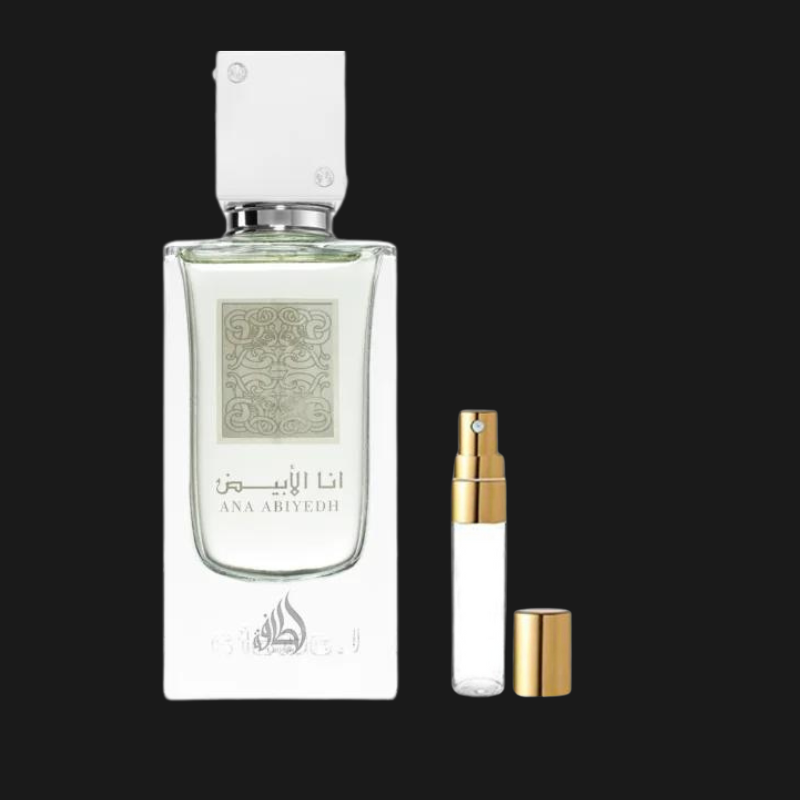 Decante Lattafa Ana Abiyedh - Eau de Parfum Unissex Amadeirado