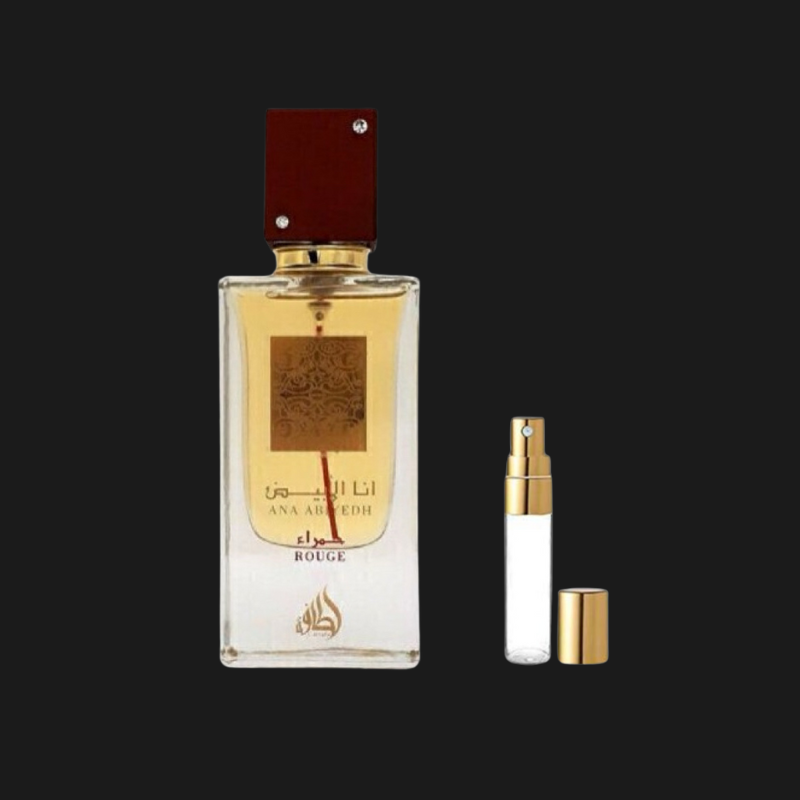 Decant Lattafa Ana Abiyedh Rouge - Eau de Parfum Unissex