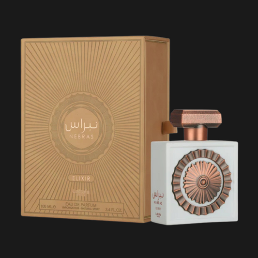 Nebras Elixir Eau de Parfum Unissex Gourmand Oriental 100ml - PRÉ ENCOMENDA