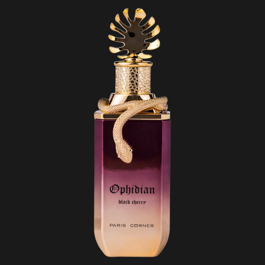 Perfume Unissex Paris Corner Ophidian Black Cherry EDP 100ml | Cereja Amadeirada Gourmand