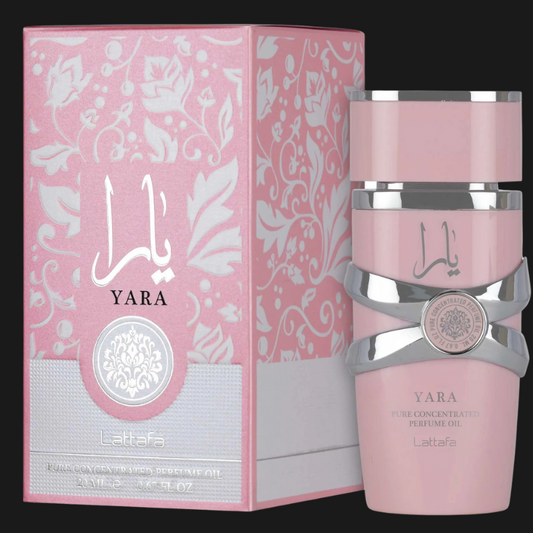 Yara Concentrate Oil 20 ml Lattafa – Óleo de Perfume Floral Tropical Gourmand
