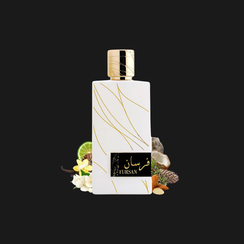 Fursan White Eau de Parfum – Perfume Feminino Cítrico, Cremoso e Sofisticado by Khadlaj 100ml