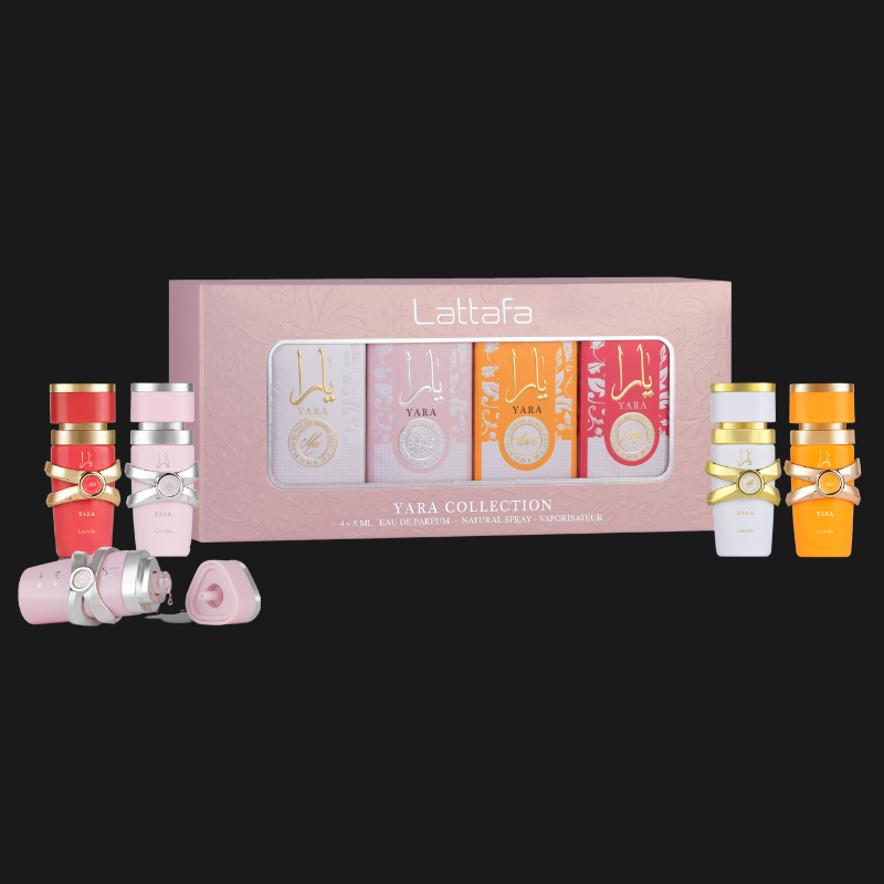 Yara 5ml Collection Lattafa – Gold Scents Miniatures Gift Set