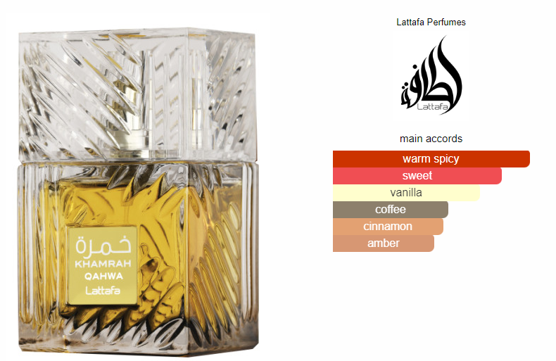 Lattafa Khamrah Qahwa: Oriental Spicy Unisex Eau de Parfum 100ml