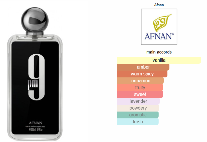 Afnan - 9pm  Eau de Parfum de 100ml