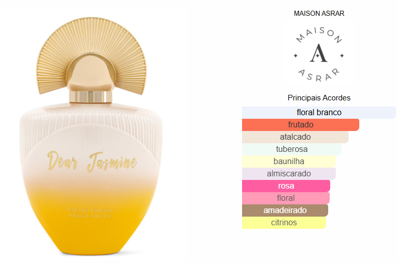 Decant Dear Jasmine - Maison Asrar Eau de Parfum Femenino
