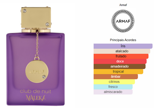 dECANTE DE Club De Nuit Maleka - Armaf Eau de Parfum Feminino 10ML