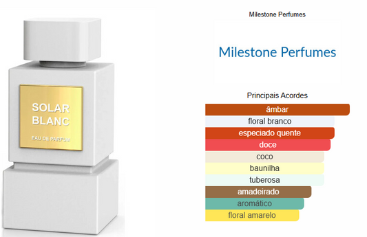 DECANTE Solar Blanc – Milestone Eau de Parfum Unissexo