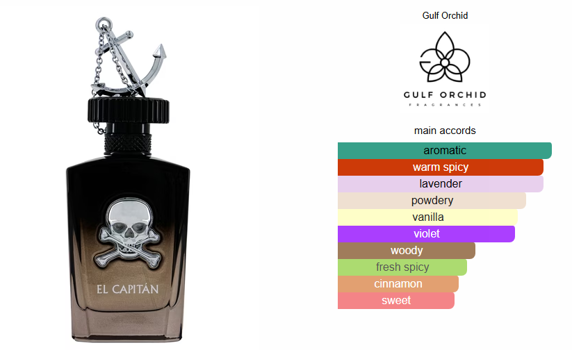 Decantes Perfume Masculino El Capitan Eau de Parfum