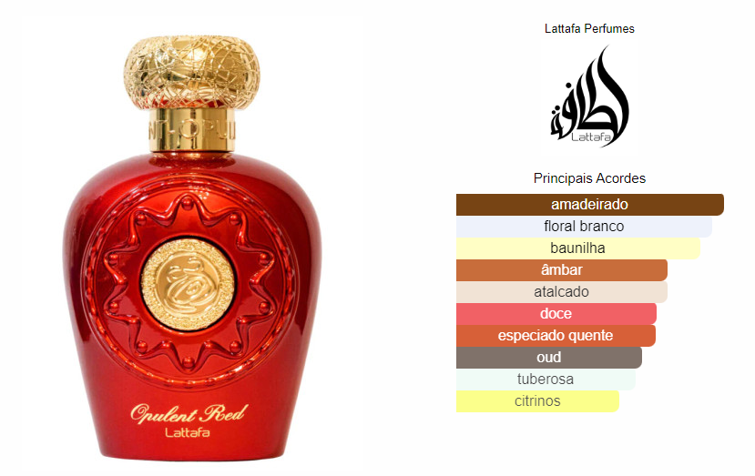 Lattafa Opulent Red - Eau de Parfum Feminino 100ml