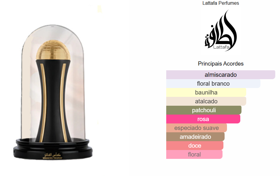 Lattafa Al Khas Winners Trophy Gold - Eau de Parfum Unissexo 100ml