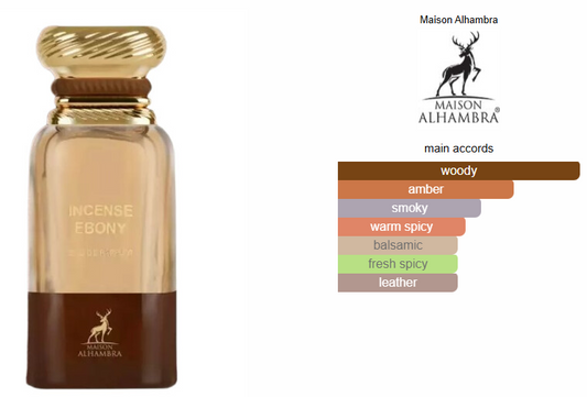 DECANTE Smoky Touch – Maison Alhambra Eau de Parfum Unissexo
