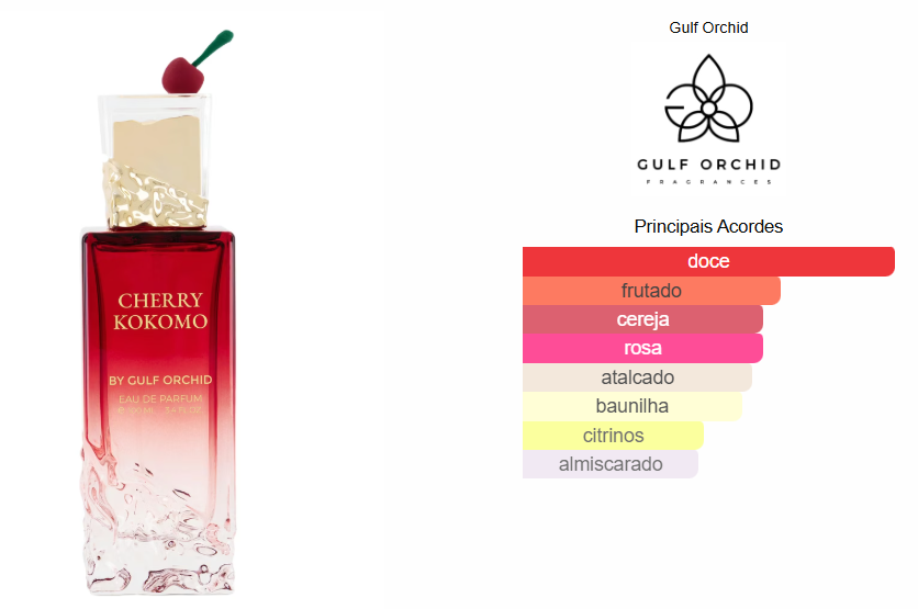 DECANTE Cherry Kokomo – Gulf Orchid Eau de Parfum Unissexo