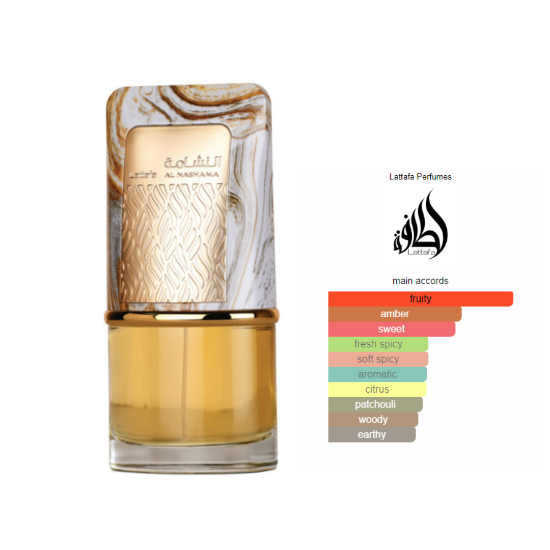 Lattafa Al Nashama Eau De Parfum | Perfume Masculino de Luxo 100ml