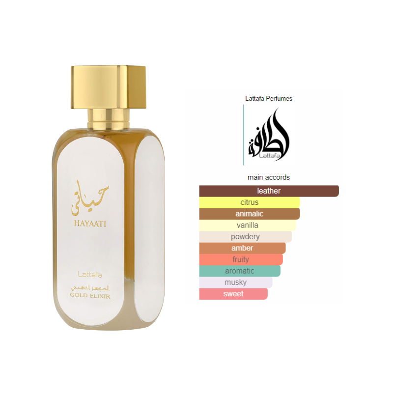 Hayaati Gold Elixir by Lattafa Perfumes | Premium Oriental Fragrance