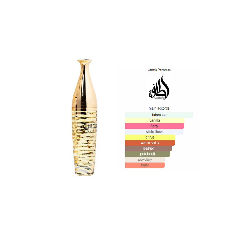 Lattafa Sondos Eau De Parfum 100ml | Perfume Oriental de Luxo