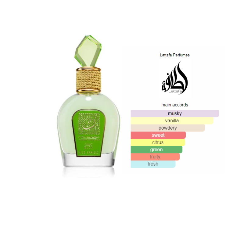 Musk Wild Vanilla Lattafa Perfumes Eau De Parfum 100ml | Oriental Perfume