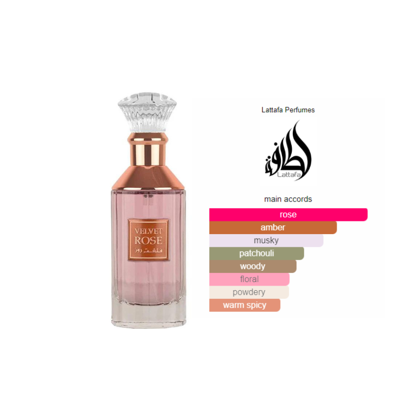 Lattafa Velvet Rose Eau de Parfum 100ml | Alquimia Oriental