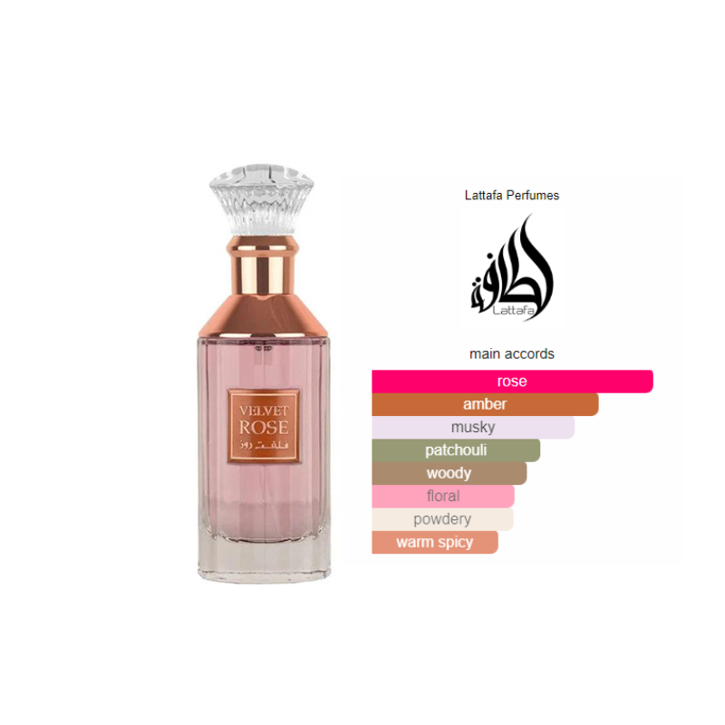 Lattafa Velvet Rose Eau de Parfum 100ml | Oriental Alchemy