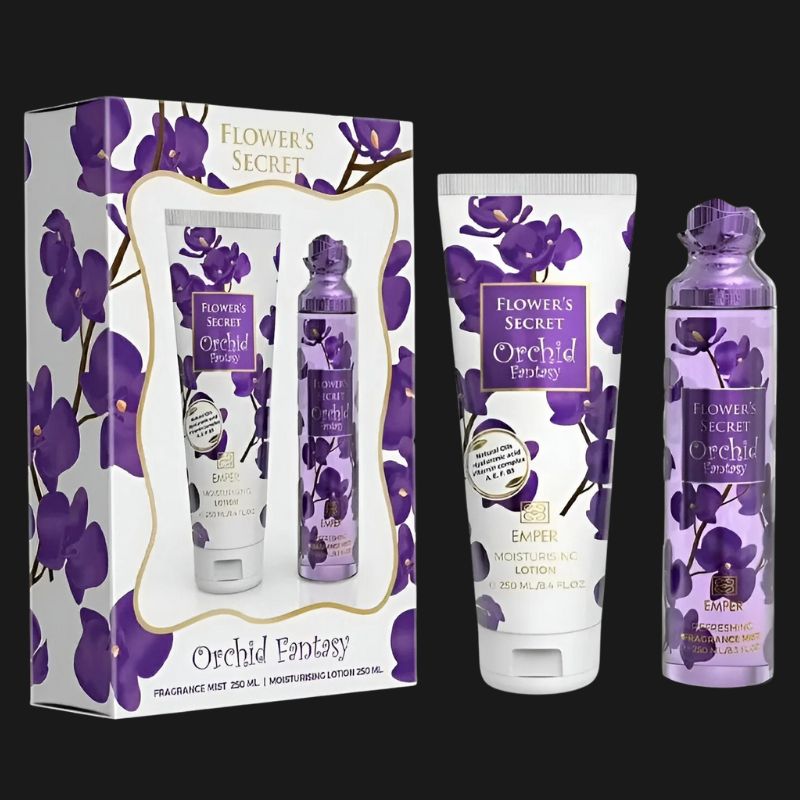 Flower's Secret Orchid Fantasy – Emper – Mist 250ml and Lotion 250ml