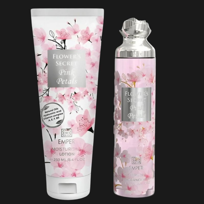 Flower's Secret Pink Petals – Emper – Mist 250ml and Lotion 250ml