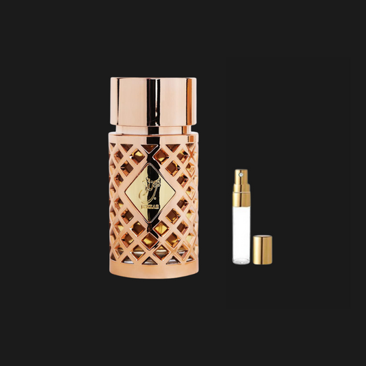 Decante de 5 ml Ard Al Zaafaran Jazzab Gold Eau - Eau de Parfum Unissex